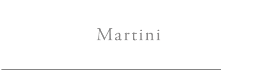 温度変化が味わいを創るMartini